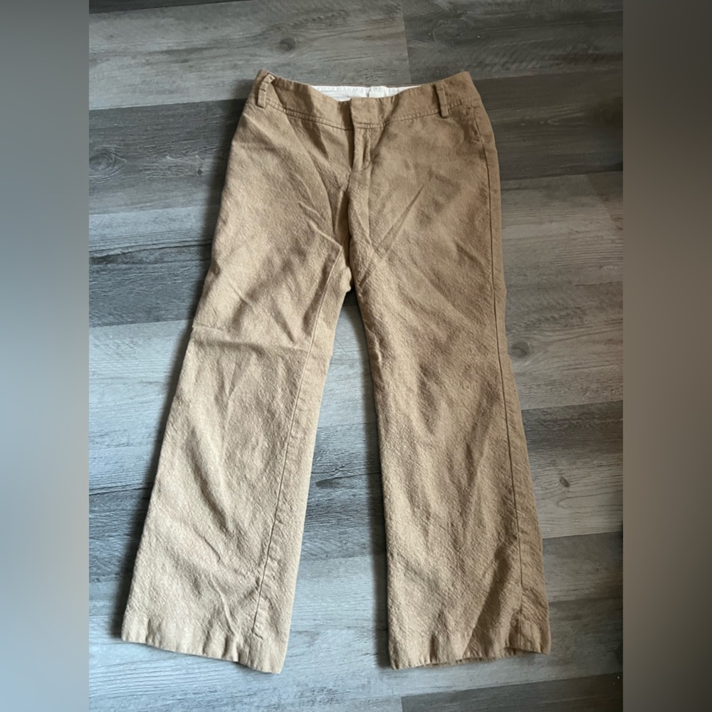❌SOLD❌Banana Republic Tan Trousers Size 4P